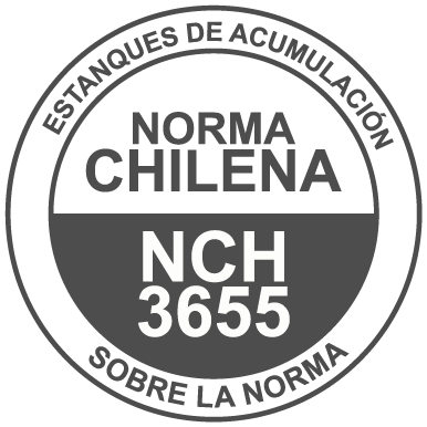 Norma Chilena NCh 3655 · Estanques de acumulación