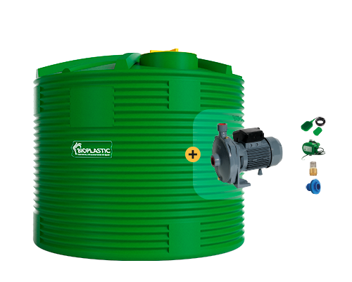 Estanque  10000 lts + kit bomba 2 hp