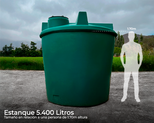 Estanque vertical estandar 5400 lts